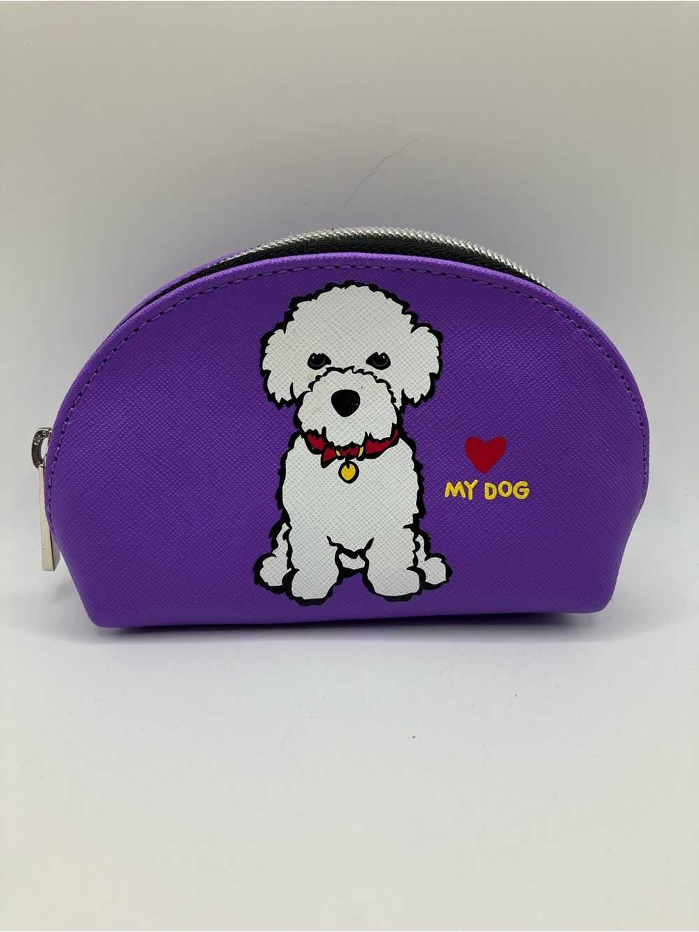 Marc Tetro Bichon Frise Small Cosmetic Case